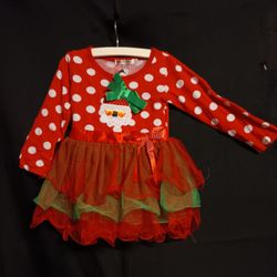 Christmas Girls Dress And Headbands