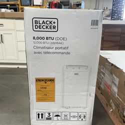 BLACK+DECKER BPP08HWTB 12,000-BTU Portable Air Conditioner