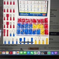 Mixed Electrical Insulated Connectors Assortment Kit 