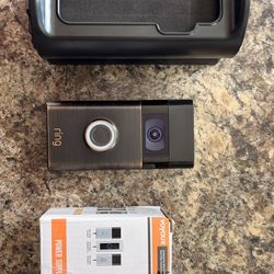 Ring Camera + accesories