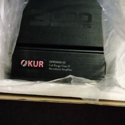 Okur Ofr30001d Class D Full Range Amplifier 