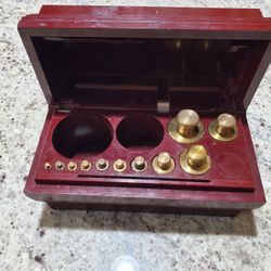 Ohaus Brass Calibration Weight Set(Class M1/M2) "2pcs Weights Are Missing"