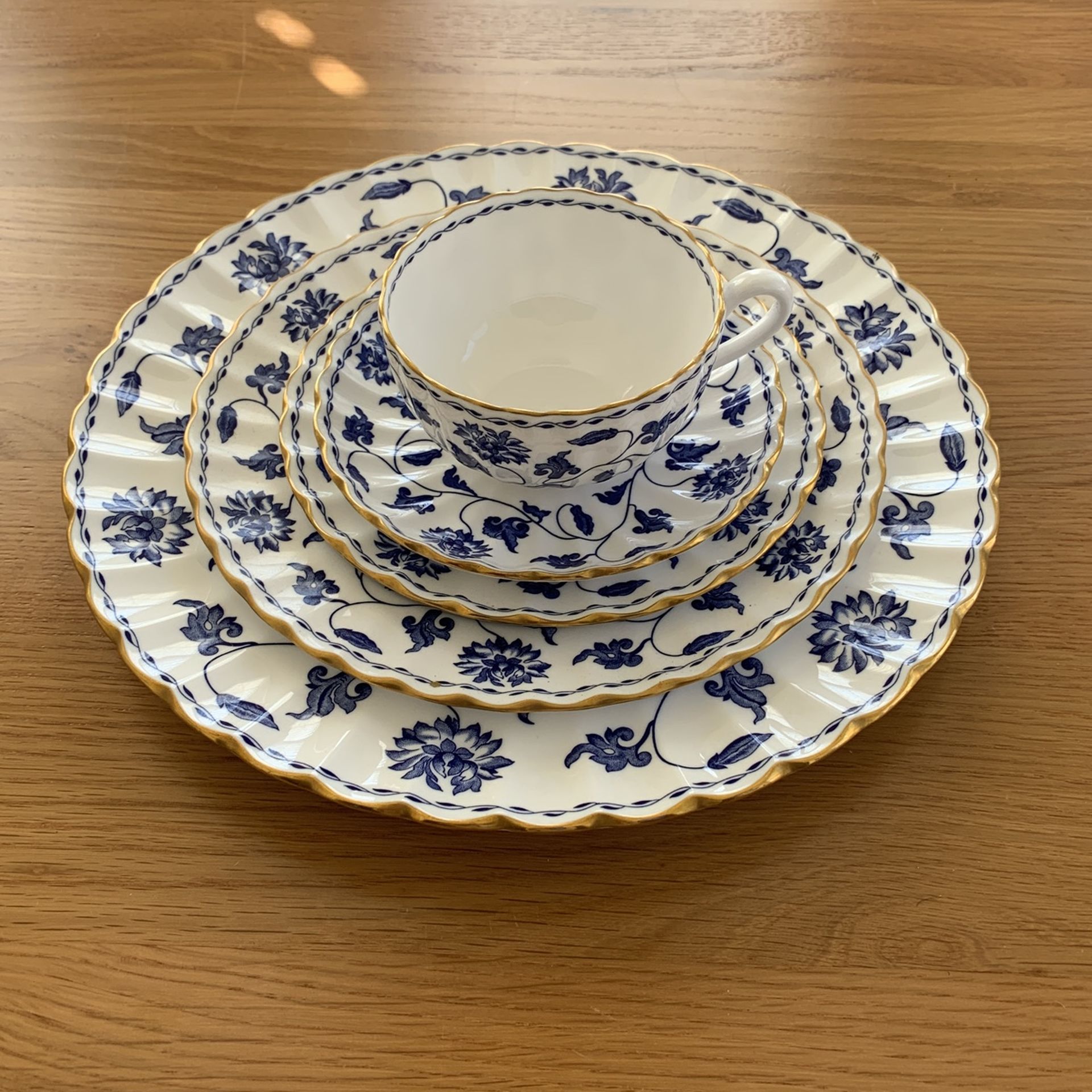Spode England Fine Bone China BLUE COLONEL