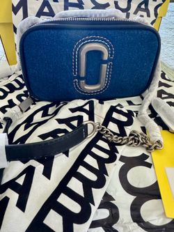 The Snapshot Marc Jacobs The Denim Softshot Darkwash NEW Cross-Body purse