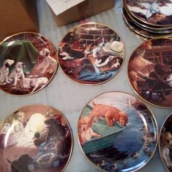 Limited Edition Puppy Plates