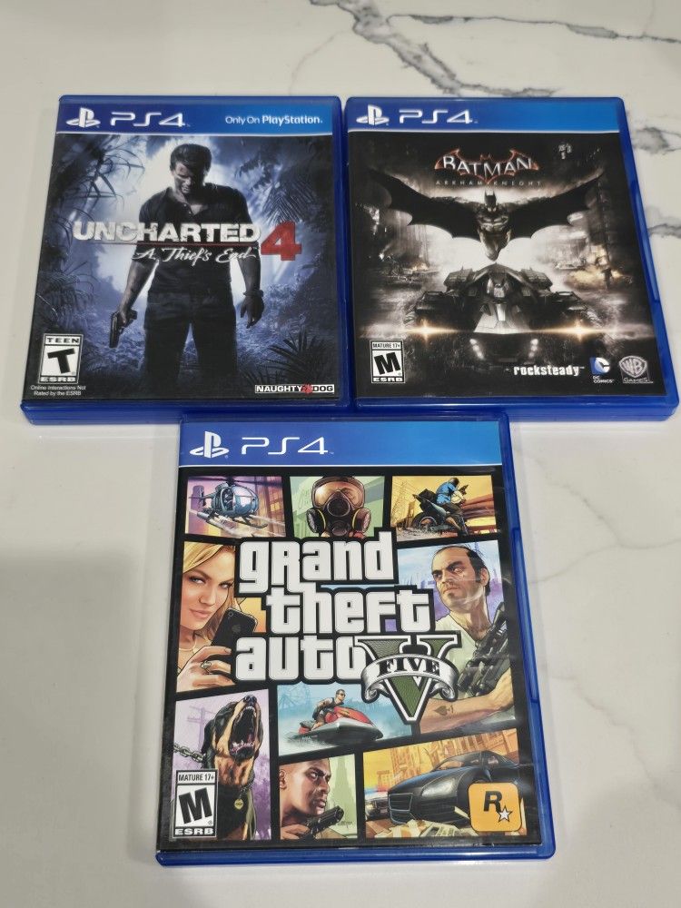 Playstation 4 GAMES