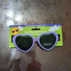 Free Kids Heart Sunglasses 💜