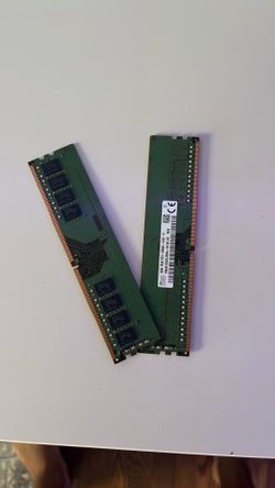 2 sticks of 8gb ram