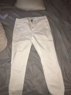 White jeans