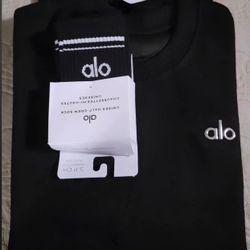 Black Alo Crewneck
