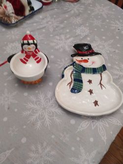 Christmas Dishes Both For 15.00 