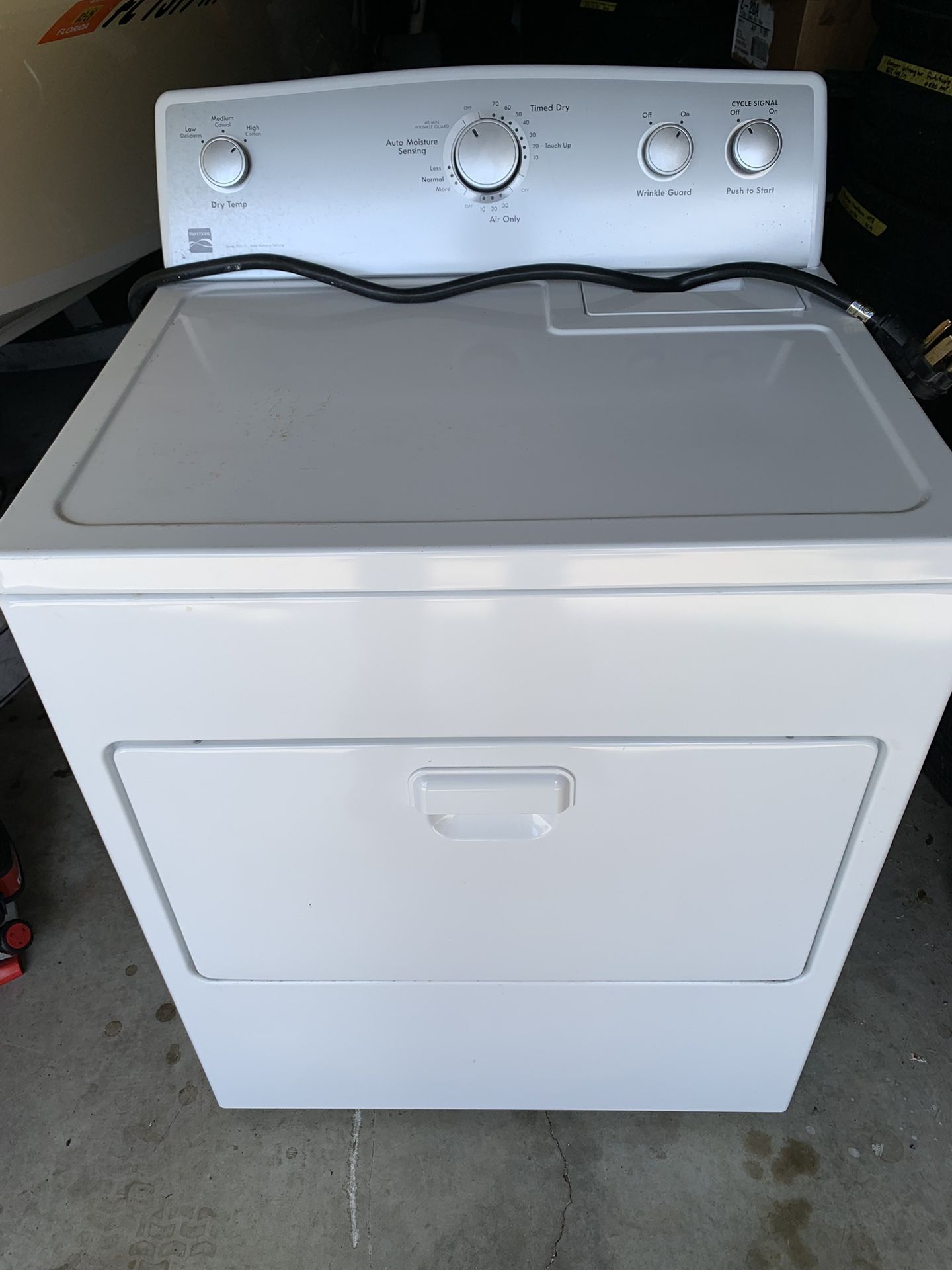Kenmore 500 series dryer 