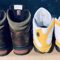 Jordan 13 Del Sol/Timberland Euro Hiker 