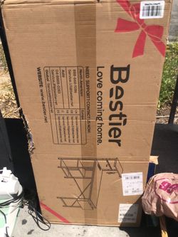 Bestier Furniture L-shaped desk