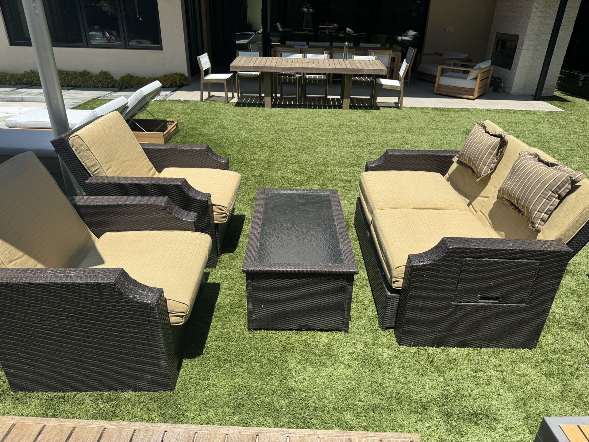 4 Piece Patio Set