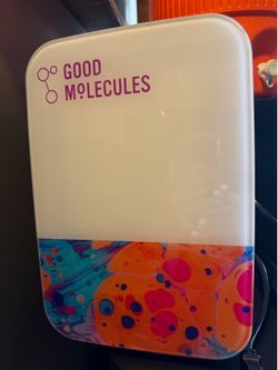 mini-fridge for Good Molecules cosmetics