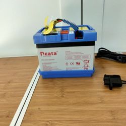 12-V Battery And Charger 