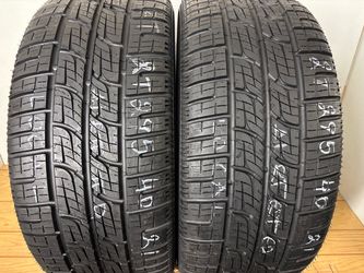 2 tires 295 40 21 Pirelli scorpion zero like new no repairs