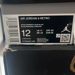 Jordan 9’s, 10’s, And Box Set Size 12