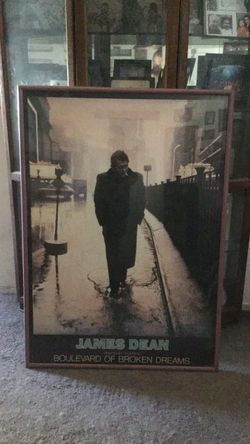 James Dean painting