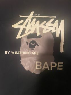Bape x stussy M