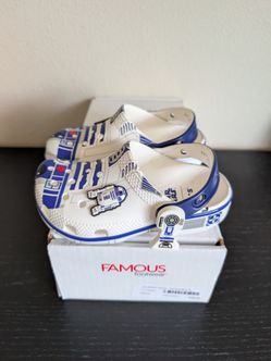 Crocs Classic Star Wars R2-D2 Clogs toddler size 9 NEW