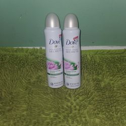 2 Dove Deodorants Nourishing Secrets 3.8oz