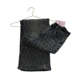 Rhinestone jeans