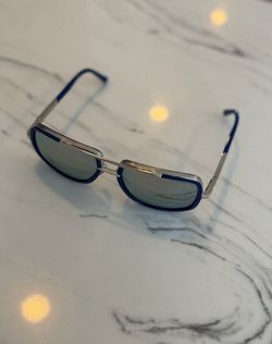 DITA Sunglasses Model Mach One DRX2030-J Color (59) Silver & Blue L.EDITION