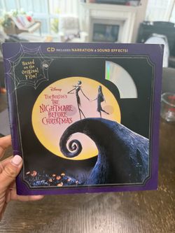 Disney Nightmare Before Christmas Storybook + CD