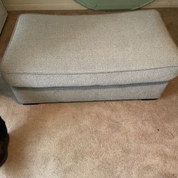 Gray Ottoman