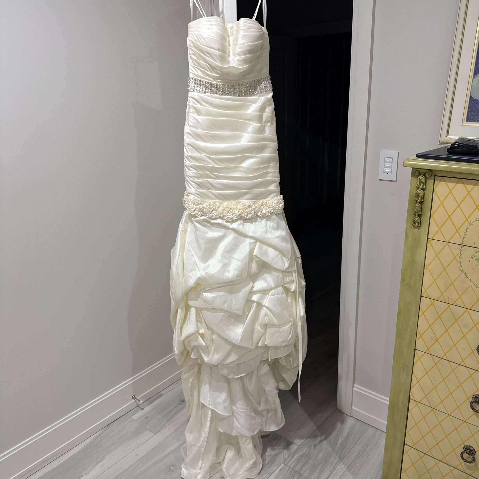 Bridal Gown In Off White.