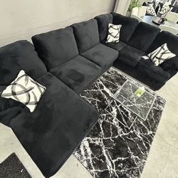 BLACK SECTIONAL $1299 