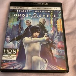 🔥 $10 Price Firm ❗️GHOST IN THE SHELL (4K UHD/BLU-RAY) No Digital Copy- 