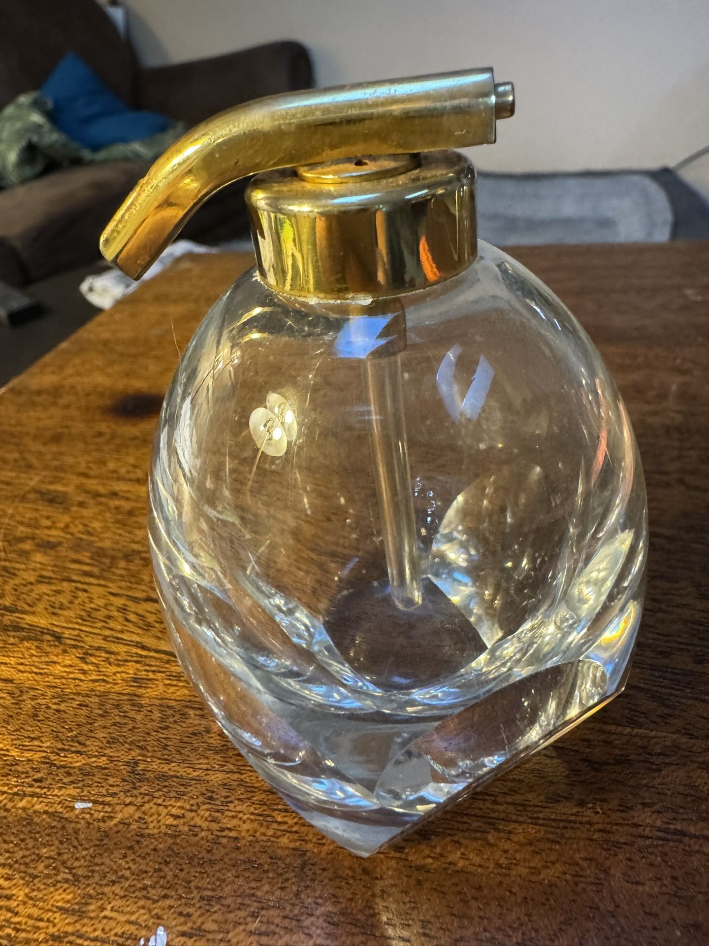 Lead Crystal Perfume Bottle