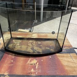 36 Gallon Rimless Bowfront Aquarium