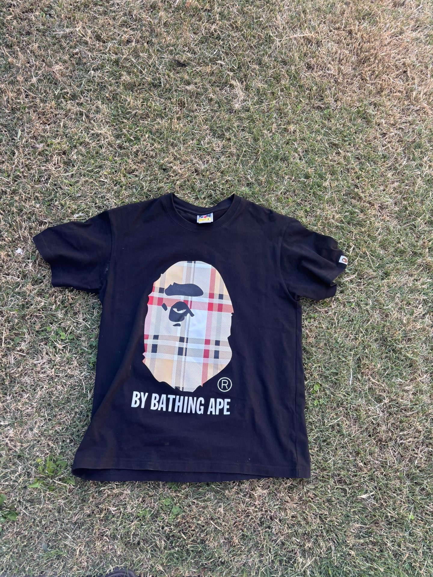 Small Burberry Bape Shirt Used Once