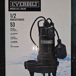 Everbilt
1/2 HP Effluent Pump with Tethered Switch