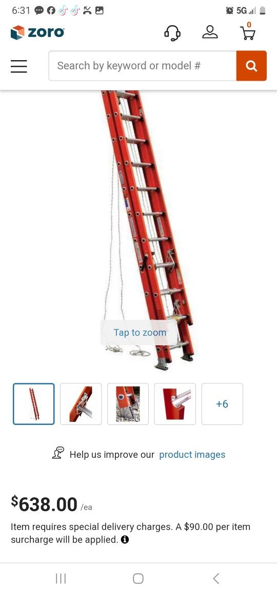 35 Ft Ladder New Condition