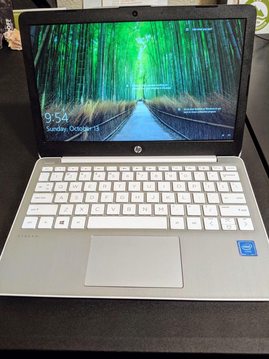 HP Stream 11-inch, Windows laptop (white) brand new with Office 360!