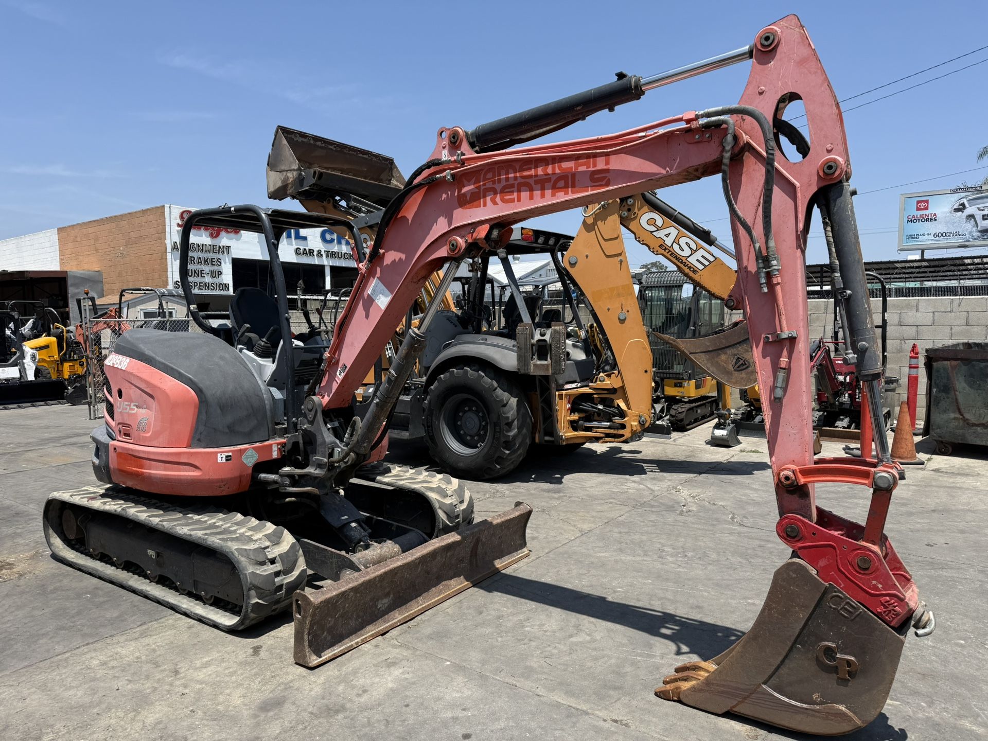 2016 Kubota U55 Mini Excavator