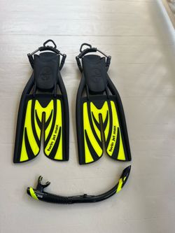 ScubaPro Fins, Snorkel, & Mask. $125 OBO
