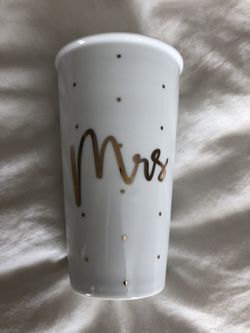 Ceramic Mrs Tumbler