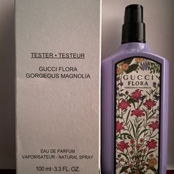 Gucci Flora Gorgeous Magnolia Eau de Parfum with Berries and Patchouli 3.3 O.Z New but comes in a tester box Pick up location in the city of Pico Rive