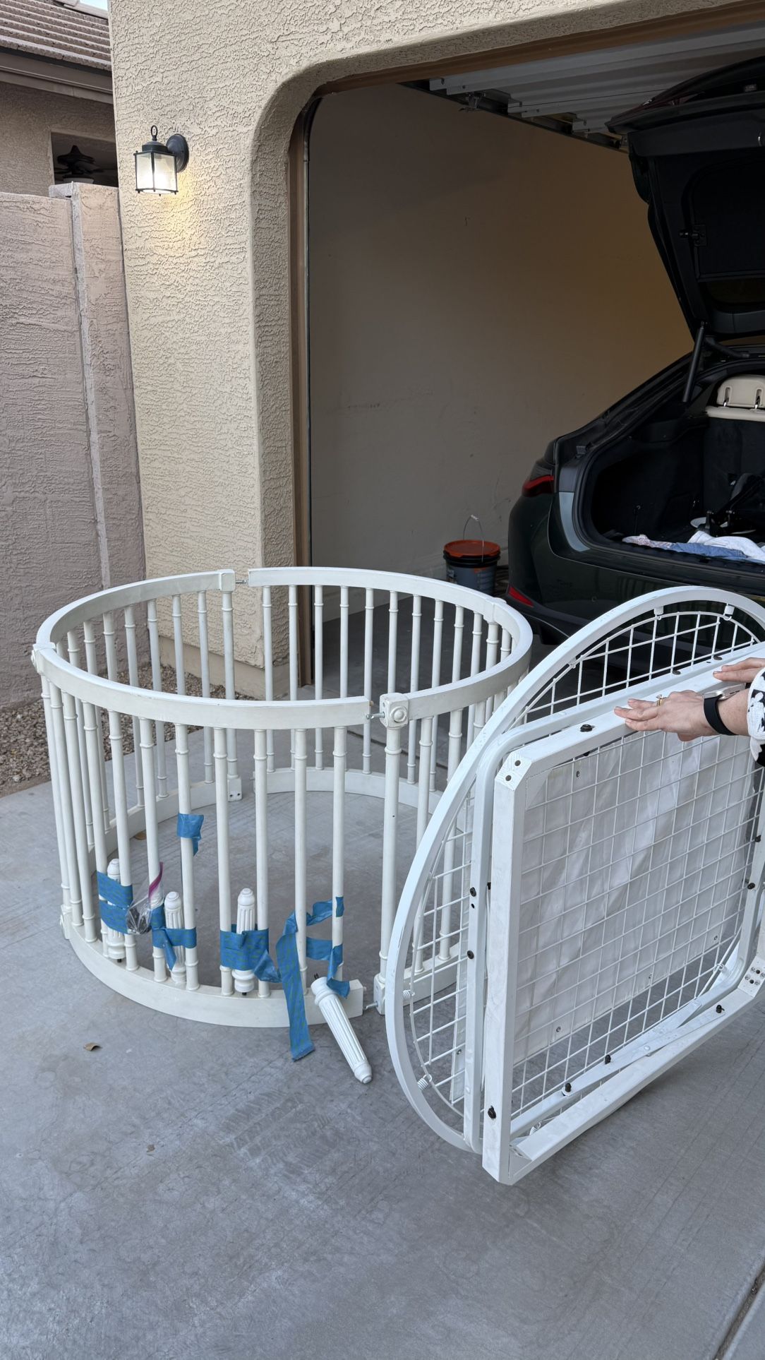 Round Baby Crib