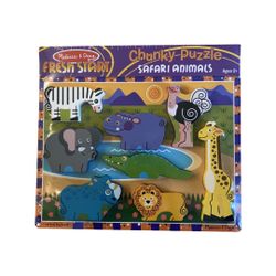 Melissa & Doug (brand  New) Chunky Puzzle
