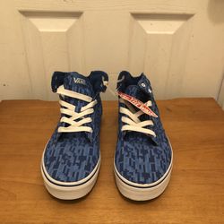 New Boys Youth Vans Shoes Size 6