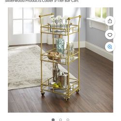 Bar Chart Gold Three Tier