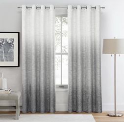 Ombre Grommet Window Curtain Panels 50x102