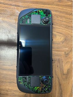 STEAM DECK 1 TB OLED , with DBrand protective case and protective screen